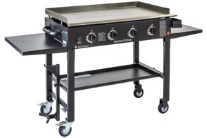 Blackstone 36 inch Outdoor Flat Top Gas Grill Griddle Station - 4-burner - Propane Fueled - Restaurant Grade - Professional Quality