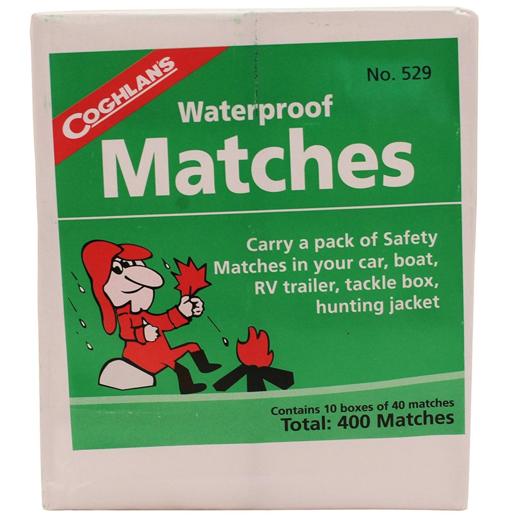 Coghlans Waterproof Matches 10 Pack