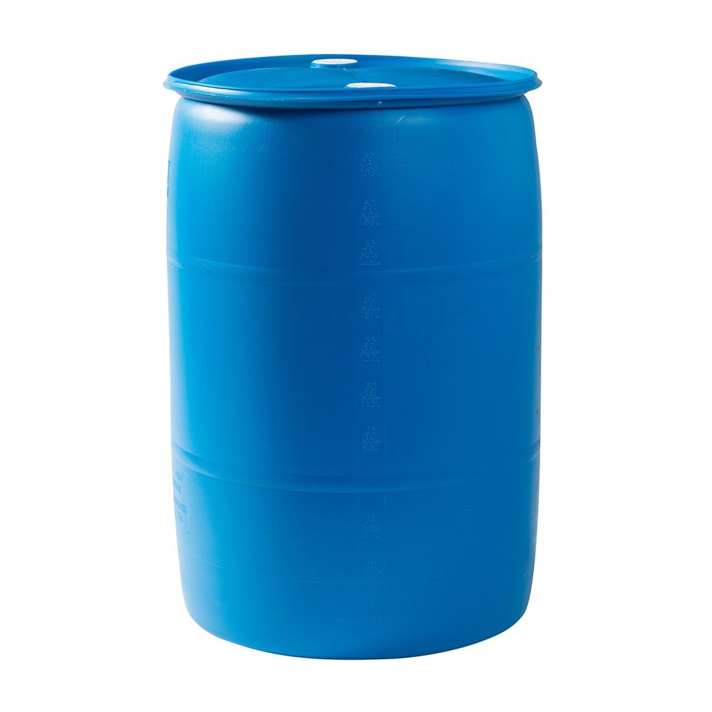 Augason Farms Water Storage Barrel 55 gallon Drum