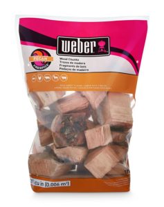 Weber-Stephen Products 17137 Pecan Wood Chunks, 350 cu. in. (0.006 cubic meter)