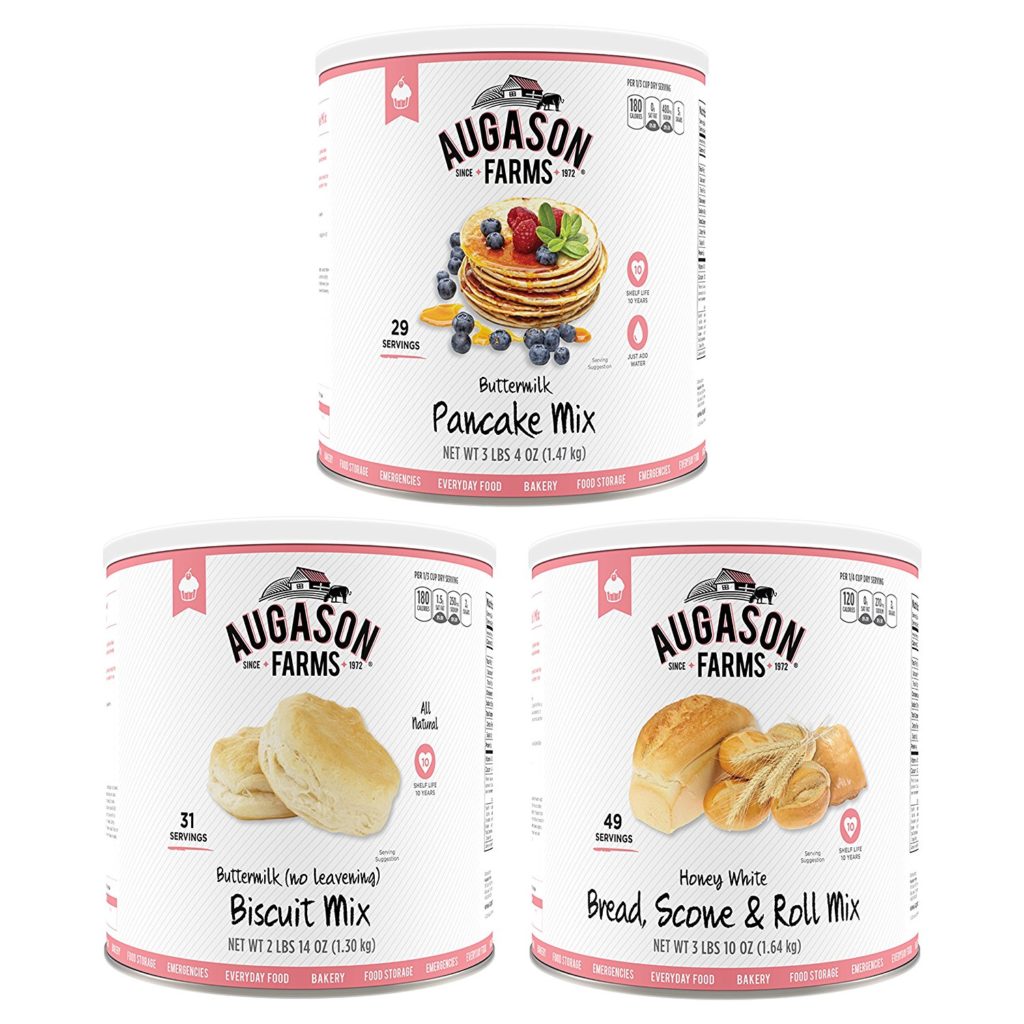 Augason Farms Bakery Food Storage Kit #10 Can 3 Pack