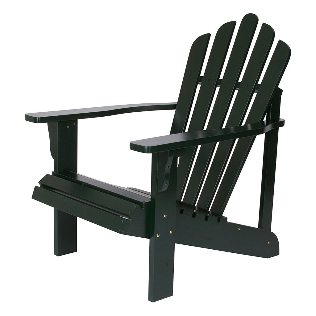 Shine Company Westport Adirondack Chair, Dark Green