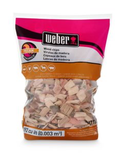 Weber-Stephen Products 17136 Pecan Wood Chips, 192 cu. in. (0.003 cubic meter)