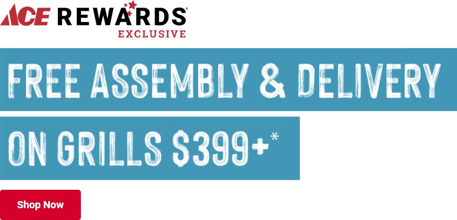 ace hardware grill and smoker deal