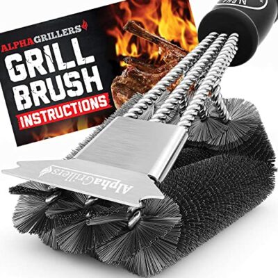 Alpha Grillers Grill Brush and Scraper