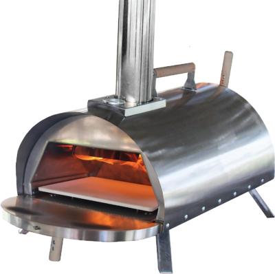Pellethead PoBoy Wood Fired Pizza Oven, Portable for Outdoor Cooking, Includes Pizza Pack Oven Accessories Kit 