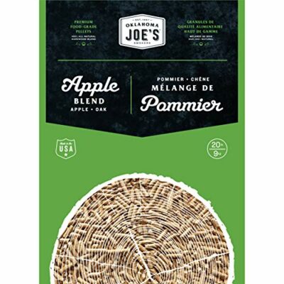 Oklahoma Joe's 2778407DP 100% All-Natural Hardwood Apple Wood Pellets, (20 lb. Bag)