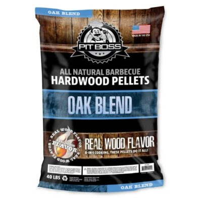 Pit Boss Oak Blend Hardwood Pellets, 40 lb