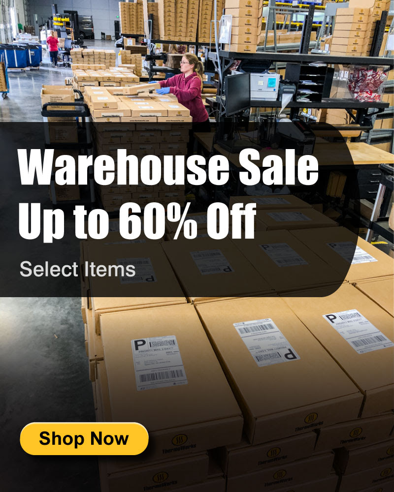 thermoworiks warehouse sale