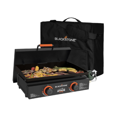 Blackstone Adventure Ready 22" Propane Griddle Gift Bundle in Black

