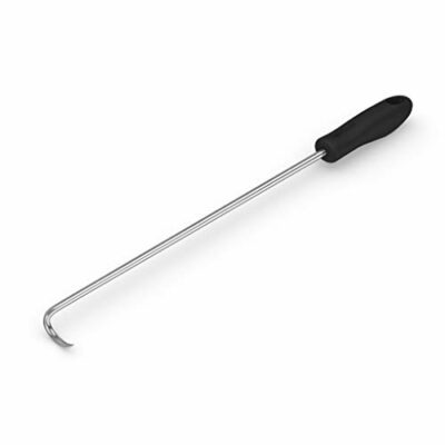 Cave Tools Food Flipper and Meat Hook for Grilling, Flipping, and Turning Vegetables and Meats BBQ Grill and Smoker Accessories, Right-Handed, 17 in