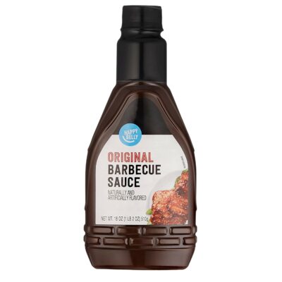 Amazon Brand - Happy Belly Original BBQ Sauce, 18 Oz