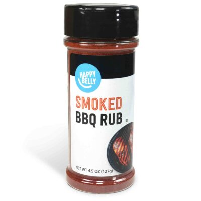 Amazon Brand - Happy Belly Smoked BBQ Rub, 4.5 Ounces