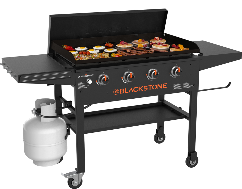 Blackstone 4-Burner 36" Griddle Cooking Station with Hard Cover