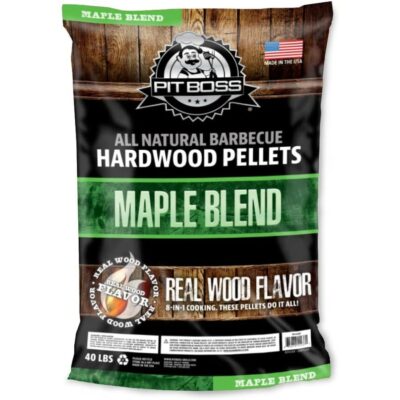 Pit Boss Maple Blend Hardwood Pellets, 40 lb
