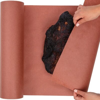Pink Butcher Paper for Smoking Meat - Peach Butcher Paper Roll 18 by 200 Feet (2400 Inches) - USA Made