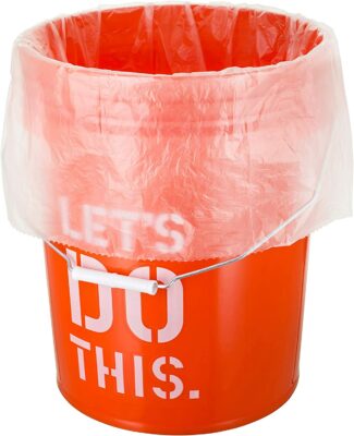 5 Gallon Bucket Liner Bags for Marinading and Brining - Durable, Food Grade, BPA Free, 25/Roll