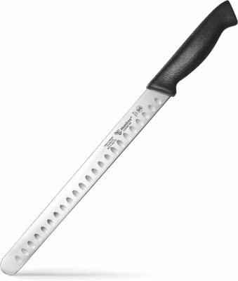 HUMBEE Chef Carving Knife With Granton Edge Cusine Pro Chef Carving Knife 12 inch NSF Certified